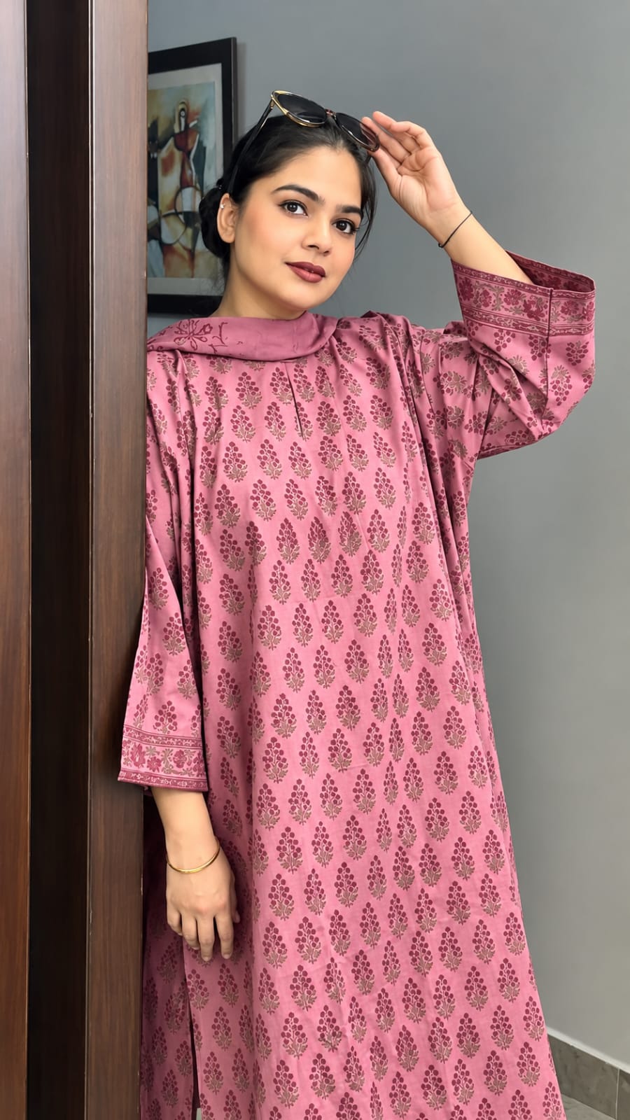Readymade Cotton Three Piece - Image 6