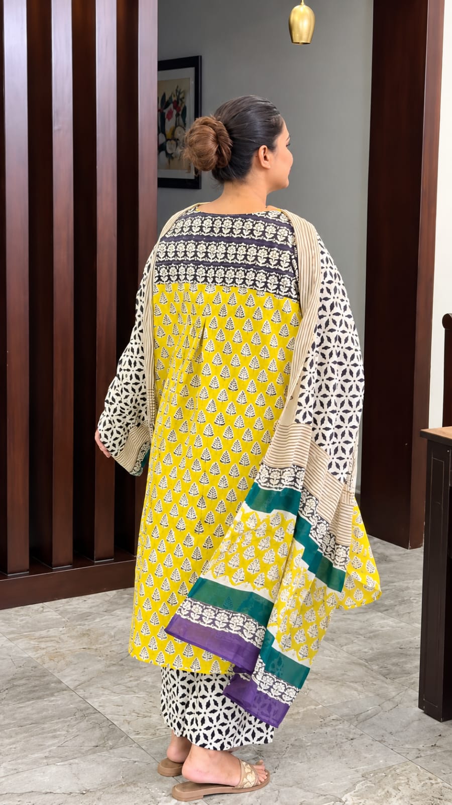 Readymade SoftCotton Three Piece (Yellow) - Image 3