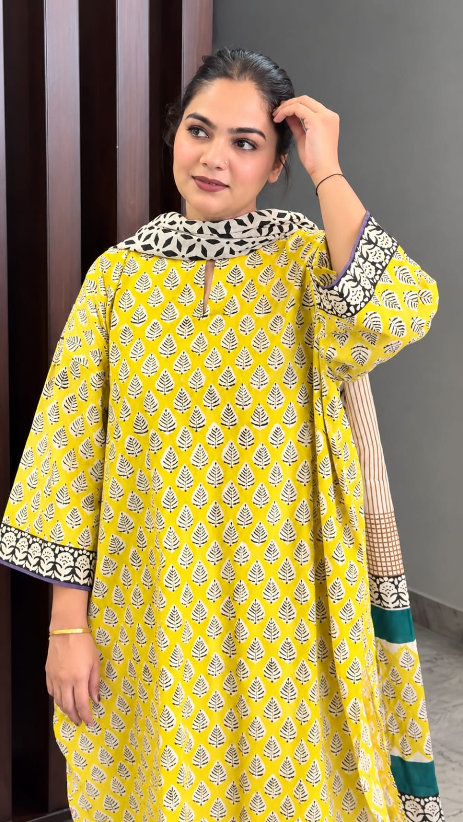 Readymade SoftCotton Three Piece (Yellow) - Image 7